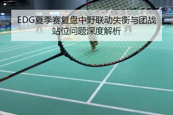EDG夏季赛复盘中野联动失衡与团战站位问题深度解析